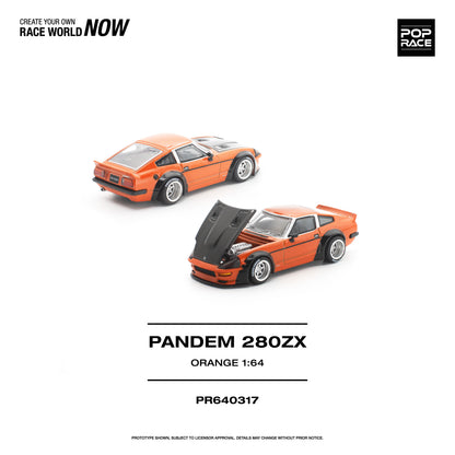 ＜予約商品＞1/64 PANDEM 280ZX ORANGE ※2026年12月以後入荷予定