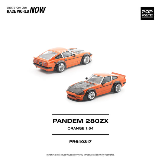 ＜予約商品＞1/64 PANDEM 280ZX ORANGE ※2026年12月以後入荷予定