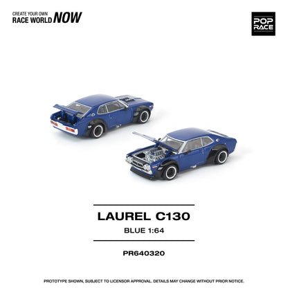 ＜予約商品＞1/64 LAUREL C130 BLUE ※2026年9月以後入荷予定