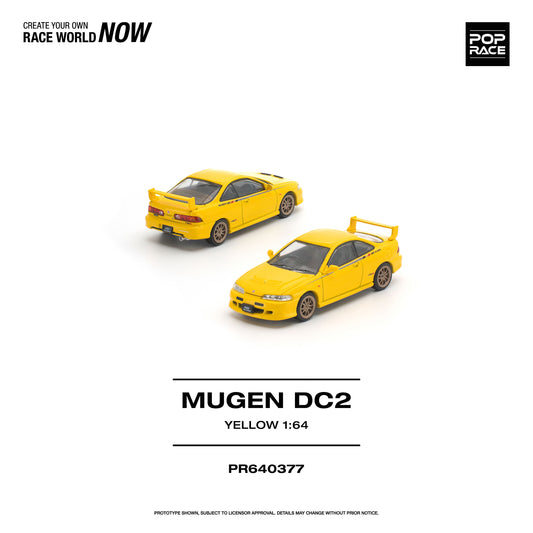 ＜予約商品＞1/64 MUGEN DC2 YELLOW ※2026年12月以後入荷予定