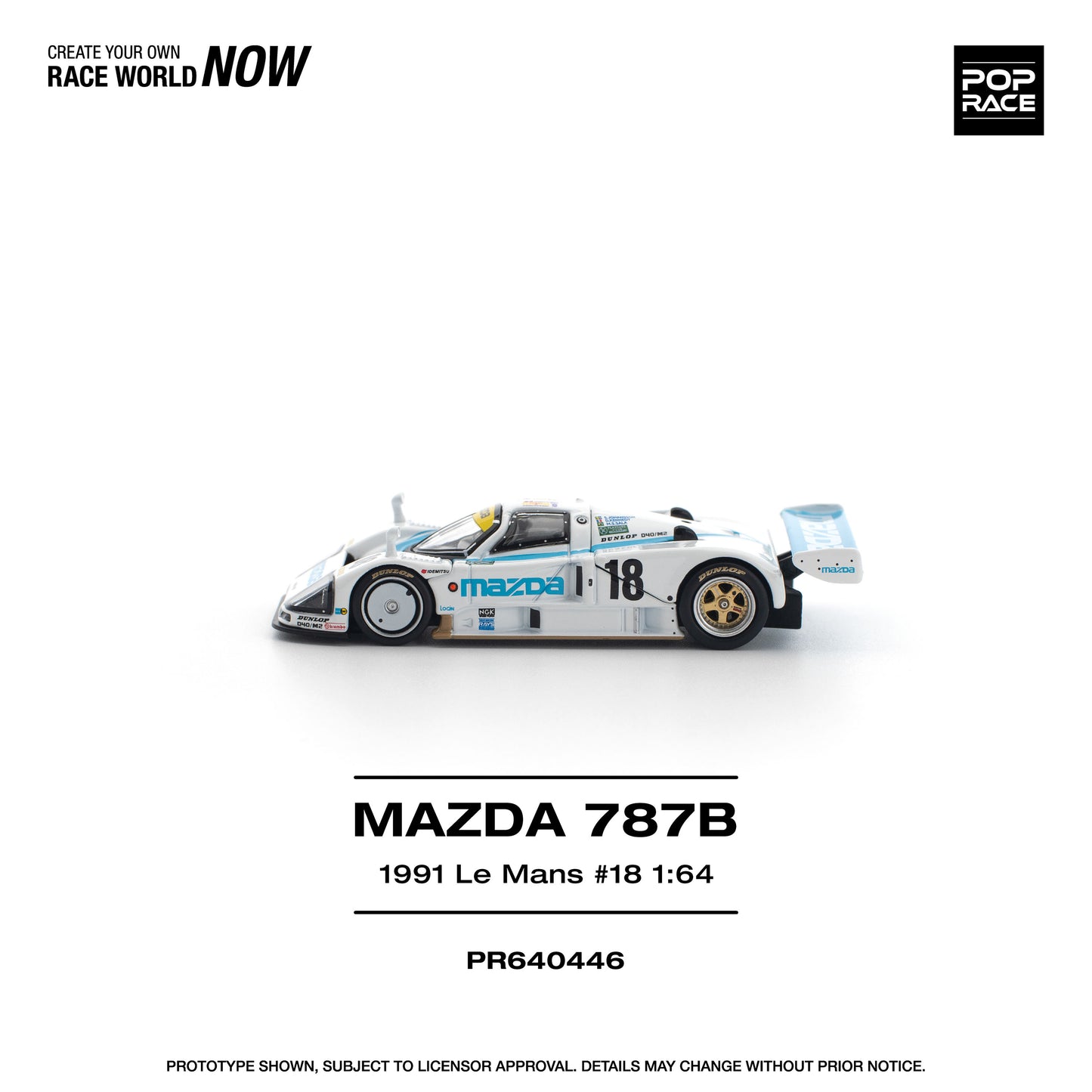 ＜予約商品＞1/64 MAZDA 787B 1991 LE MANS 24HRS #18 ※2026年9月以後入荷予定