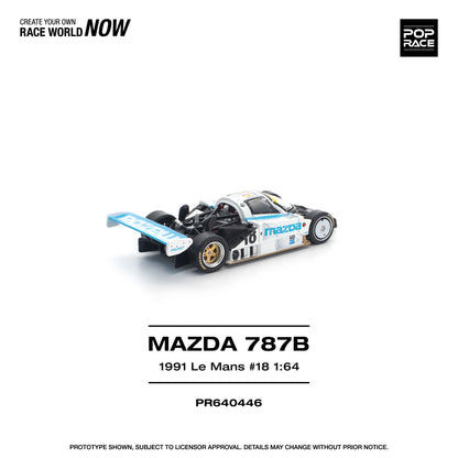 ＜予約商品＞1/64 MAZDA 787B 1991 LE MANS 24HRS #18 ※2026年9月以後入荷予定