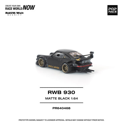 ＜予約商品＞1/64 RWB 930 MATTE BLACK "STELLA ARTOIS" ※2026年9月以後入荷予定