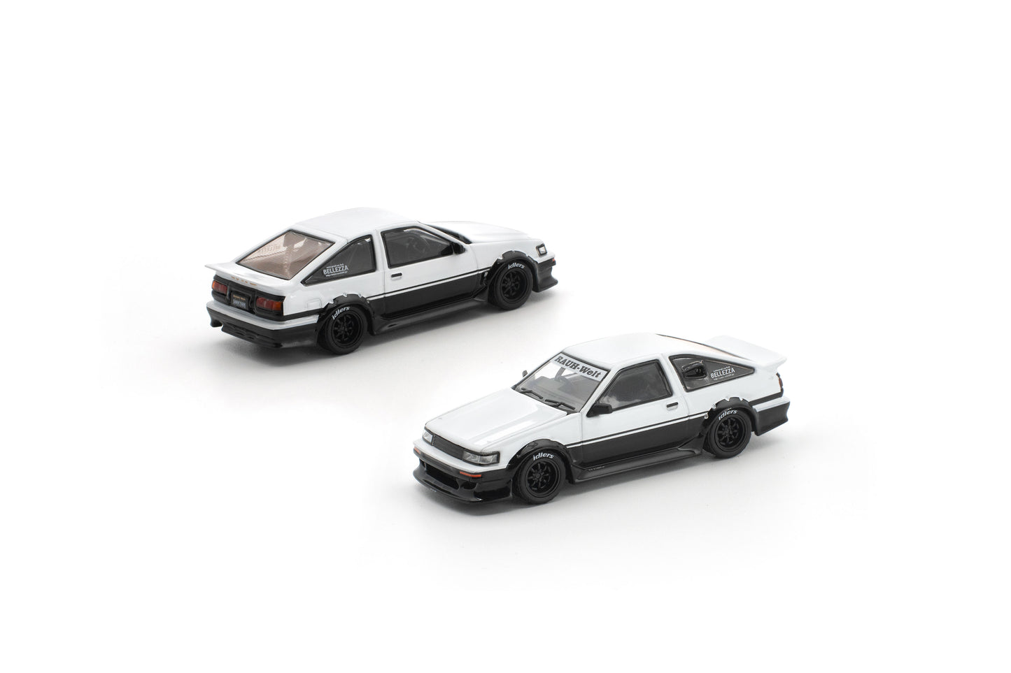 ＜予約商品＞1/64 RWB AE86 WHITE BLACK ※2026年12月以後入荷予定