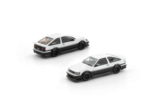＜予約商品＞1/64 RWB AE86 WHITE BLACK ※2026年12月以後入荷予定