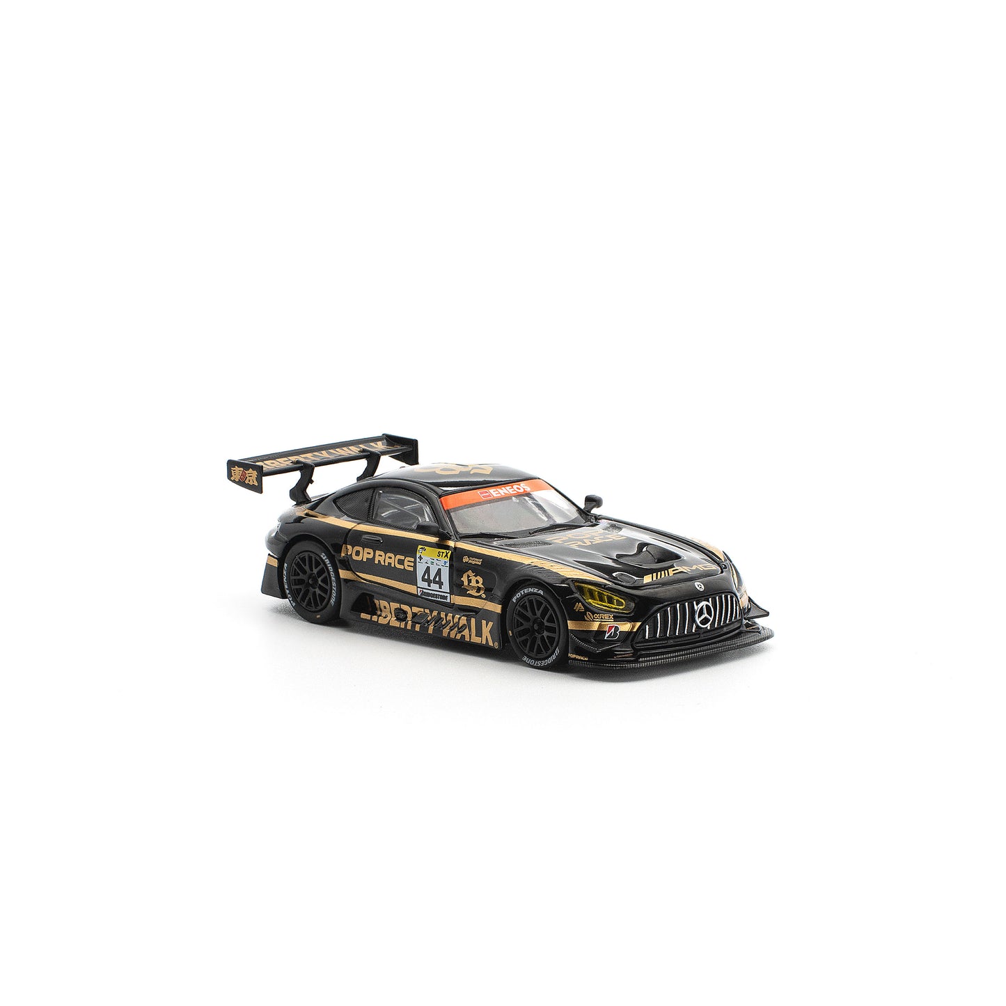 ＜予約商品＞1/64 POP RACE LBWK AMG GT3 EVO ブラック ※2027年7月以後入荷予定