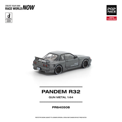 ＜予約商品＞1/64 PANDEM R32 GUN METAL NEW TOOLING ※2026年12月以後入荷予定