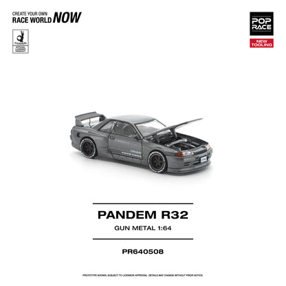 ＜予約商品＞1/64 PANDEM R32 GUN METAL NEW TOOLING ※2026年12月以後入荷予定