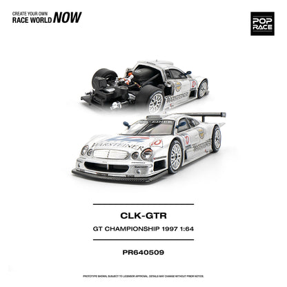 ＜予約商品＞1/64 MERCEDES-BENZ AMG CLK GTR FIA GT CHAMPIONSHIP 1997 ※2027年6月以後入荷予定