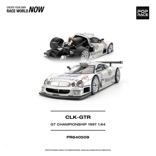 ＜予約商品＞1/64 MERCEDES-BENZ AMG CLK GTR FIA GT CHAMPIONSHIP 1997 ※2027年6月以後入荷予定