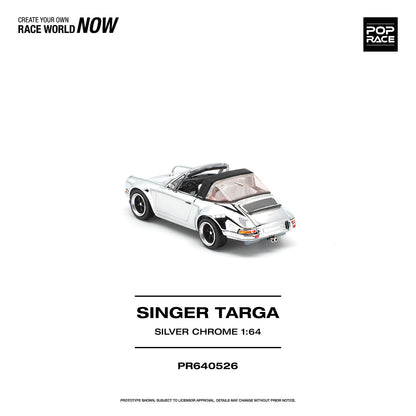 ＜予約商品＞1/64 SINGER TARGA SILVER CHROME※2027年6月以後入荷予定