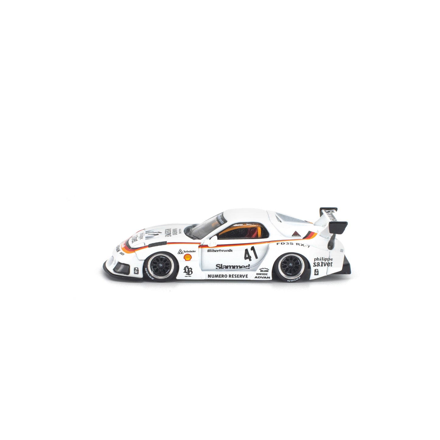 ＜予約商品＞1/64 LB SUPER SILHOUETTE RX7 (FD3S) - WHITE ※2027年2月以後入荷予定