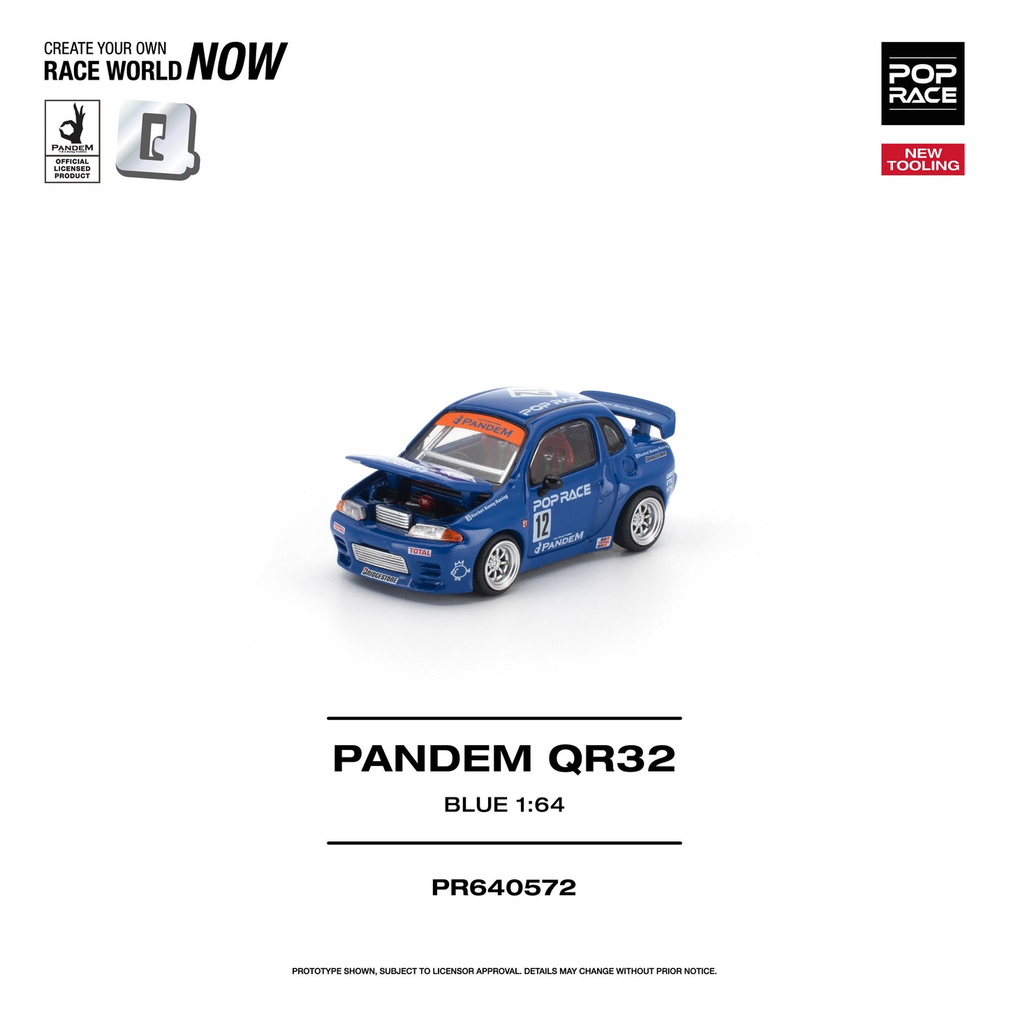 ＜予約商品＞1/64 PANDEM QR32 BLUE パンデム QR32 ブルー  ※2027年6月以後入荷予定