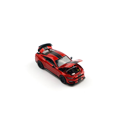 ＜予約商品＞1/64 FORD MUSTANG SHELBY GT350R RACE RED ※2027年2月以後入荷予定