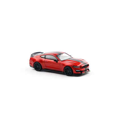＜予約商品＞1/64 FORD MUSTANG SHELBY GT350R RACE RED ※2027年2月以後入荷予定
