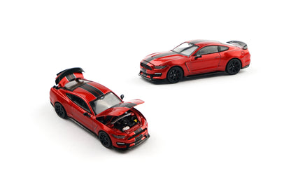 ＜予約商品＞1/64 FORD MUSTANG SHELBY GT350R RACE RED ※2027年2月以後入荷予定