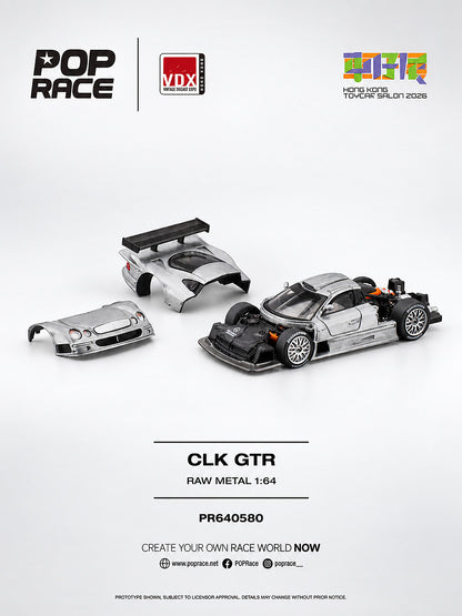＜予約商品＞1/64 CLK-GTR RAW METAL CLK-GTR ローメタル ※2026年10月以後入荷予定