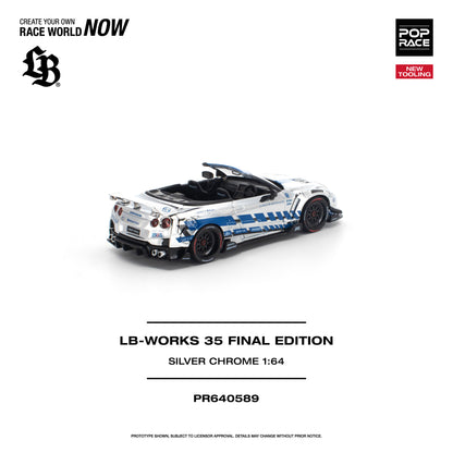 ＜予約商品＞1/64 LB-WORKS 35 FINAL EDITION SILVER CHROME LB-WORKS 35  ※2027年6月以後入荷予定
