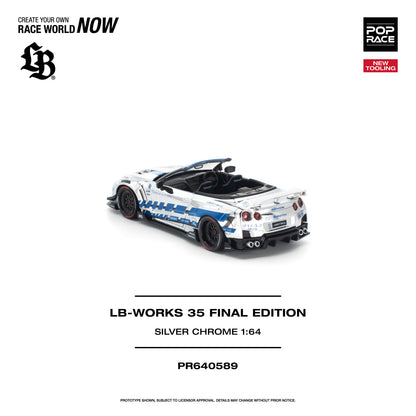 ＜予約商品＞1/64 LB-WORKS 35 FINAL EDITION SILVER CHROME LB-WORKS 35  ※2027年6月以後入荷予定