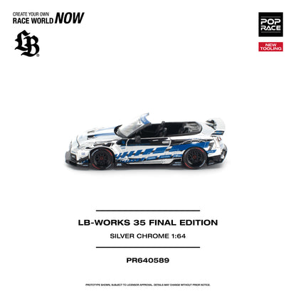 ＜予約商品＞1/64 LB-WORKS 35 FINAL EDITION SILVER CHROME LB-WORKS 35  ※2027年6月以後入荷予定
