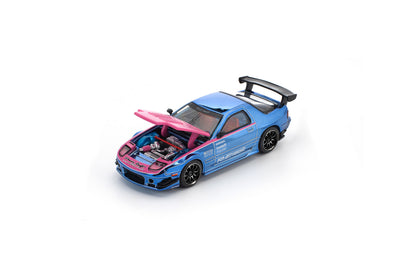 ＜予約商品＞1/64 MAZDA RX7 (FC3S) RE-AMEMIYA STREET 7 CHROME ※2027年6月以後入荷予定
