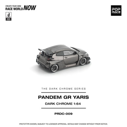 ＜予約商品＞1/64 PANDEM GR YARIS DARK CHROME※2026年12月以後入荷予定