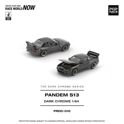 ＜予約商品＞1/64 PANDEM S13 DARK CHROME ※2026年12月以後入荷予定