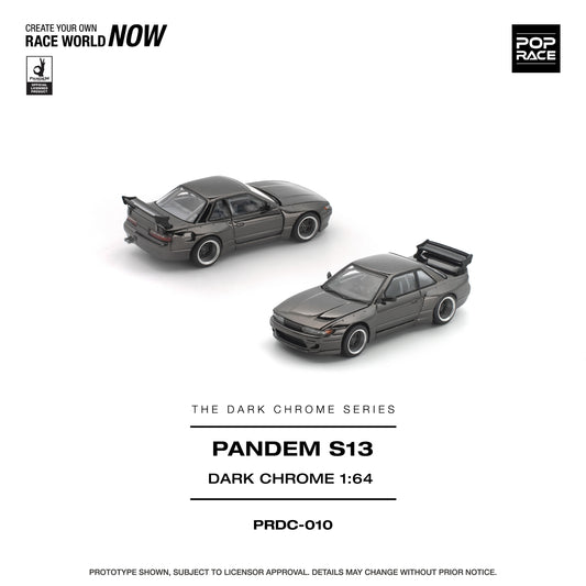 ＜予約商品＞1/64 PANDEM S13 DARK CHROME ※2026年12月以後入荷予定