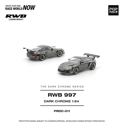 ＜予約商品＞1/64 RWB 997 DARK CHROME ※2026年12月以後入荷予定