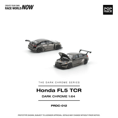 ＜予約商品＞1/64 HONDA CIVIC FL5 TCR DARK CHROME ※2026年12月以後入荷予定