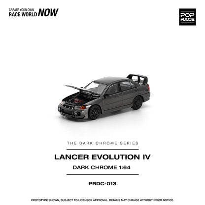 ＜予約商品＞1/64 LANCER EVOLUTION IV DARK CHROME ※2027年6月以後入荷予定