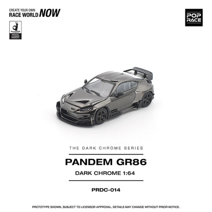 ＜予約商品＞1/64 PANDEM GR 86 DARK CHROME ※2027年6月以後入荷予定