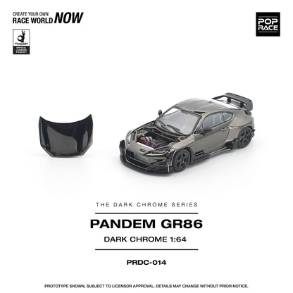 ＜予約商品＞1/64 PANDEM GR 86 DARK CHROME ※2027年6月以後入荷予定