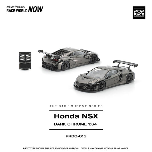 ＜予約商品＞1/64 HONDA NSX GT3 EVO22 DARK CHROME※2027年6月以後入荷予定
