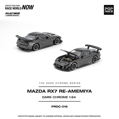 ＜予約商品＞1/64 MAZDA RX-7 RE-AMEMIYA DARK CHROME※2027年6月以後入荷予定