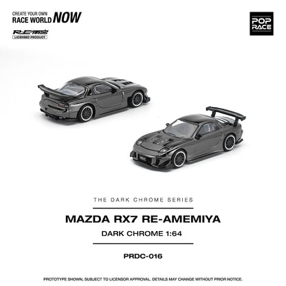 ＜予約商品＞1/64 MAZDA RX-7 RE-AMEMIYA DARK CHROME※2027年6月以後入荷予定