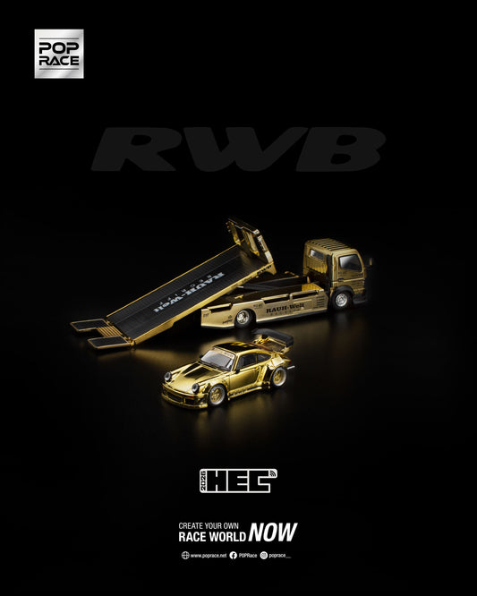 ＜予約商品＞1/64 RWB 930 GOLD CHROME TRUCK SET ※2026年5月以後入荷予定