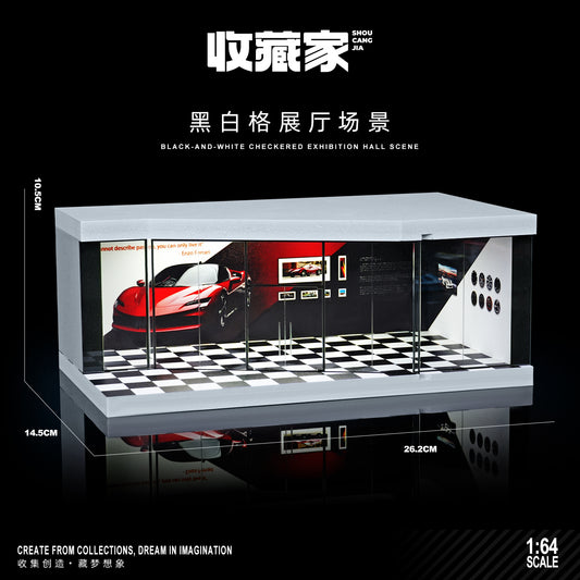 ＜予約商品＞ 1/64 展示ホール ジオラマライト付き ライト付き ※2026年7月以後に入荷予定