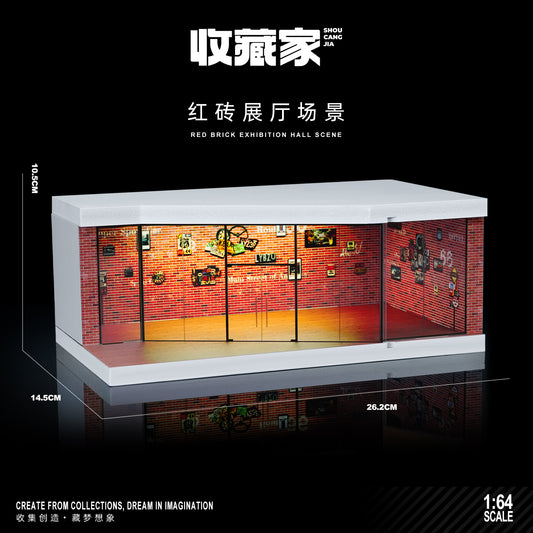 ＜予約商品＞ 1/64 展示ホール ジオラマライト付き ライト付き ※2026年7月以後に入荷予定
