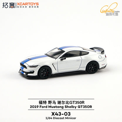 ＜予約商品＞1/64 FORD MUSTANG SHELBY GT350R WHITE ※2027年1月以後入荷予定