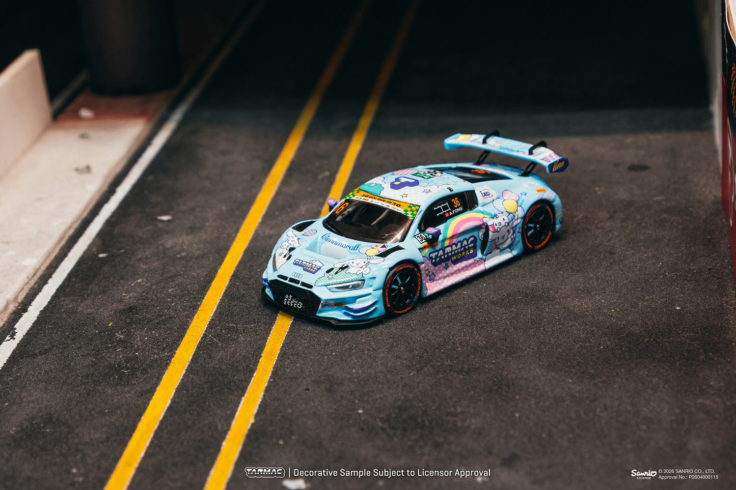 ＜予約商品＞1/64 Audi R8 LMS GT3 evo II Macau GT Cup ※2026年9月以後入荷予定