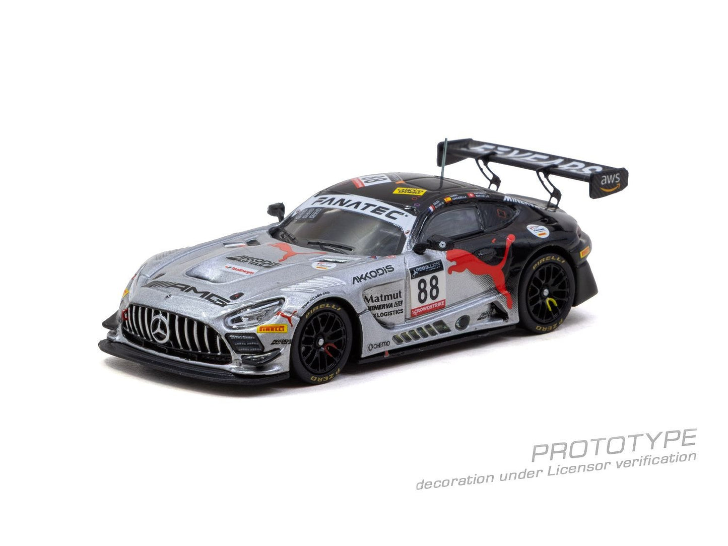 ＜予約商品＞1/64 Mercedes-AMG GT3 24h of SPA 2022 Winner※2027年2月以後入荷予定