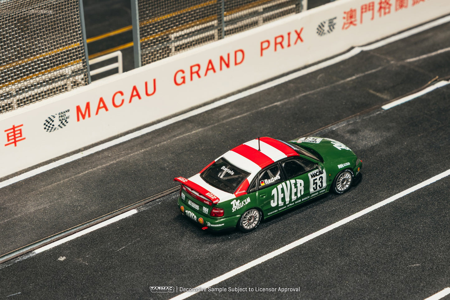 ＜予約商品＞1/64 Audi A4 quattro Macau Guia Race 1999 Winner Michael Bartels  ※2026年9月以後入荷予定