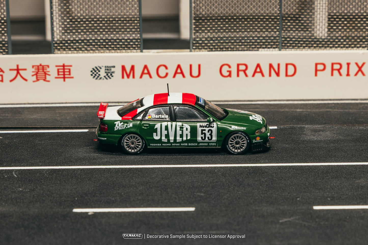 ＜予約商品＞1/64 Audi A4 quattro Macau Guia Race 1999 Winner Michael Bartels  ※2026年9月以後入荷予定