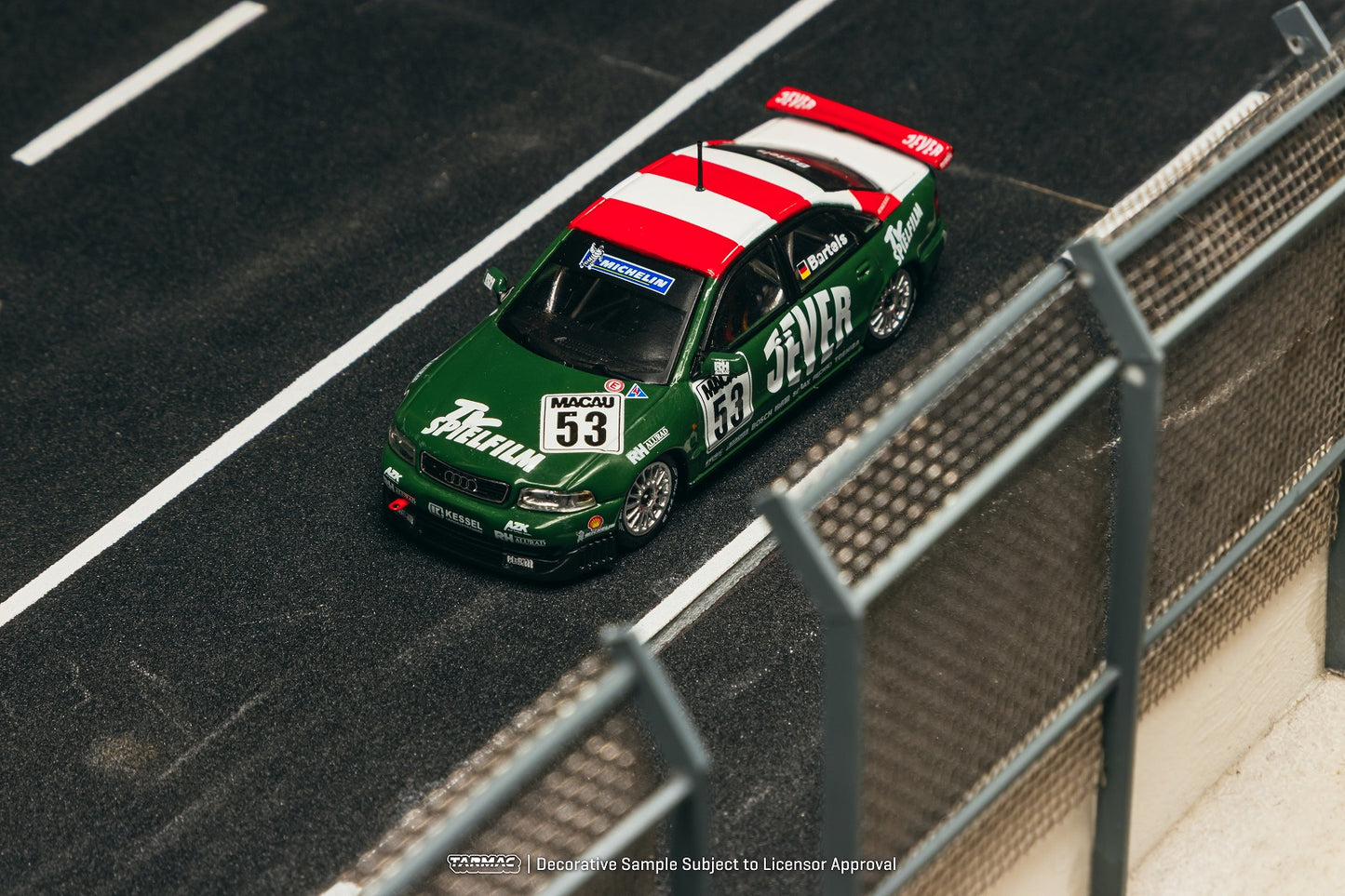 ＜予約商品＞1/64 Audi A4 quattro Macau Guia Race 1999 Winner Michael Bartels  ※2026年9月以後入荷予定
