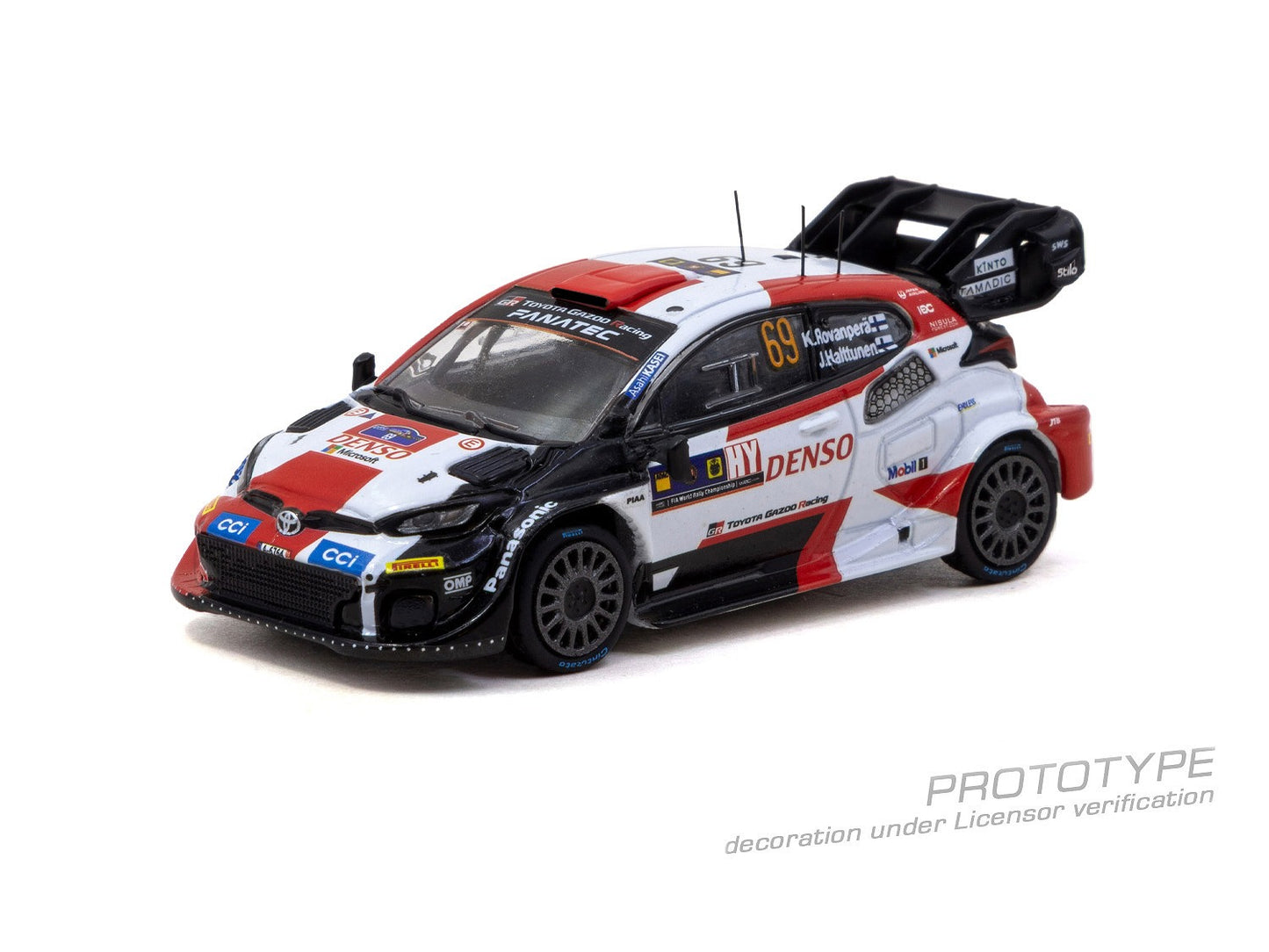 ＜予約商品＞1/64  Toyota GR YARIS Rally1 HYBRID Central European Rally 2023 WRC World Champion 2023 ※2026年10月以後入荷予定