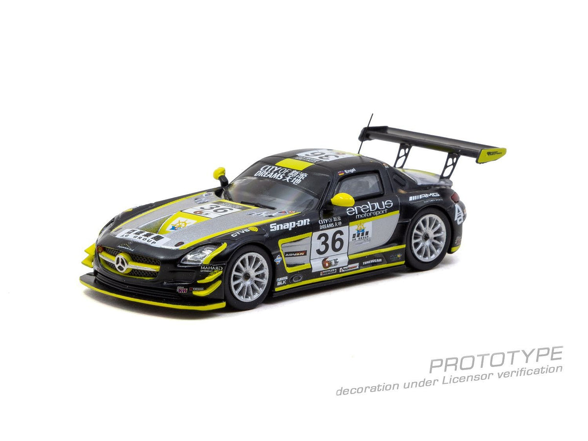 ＜予約商品＞1/64 Mercedes-Benz SLS AMG GT3 Macau GT Cup 2013 Maro Engel※2027年3月以後入荷予定