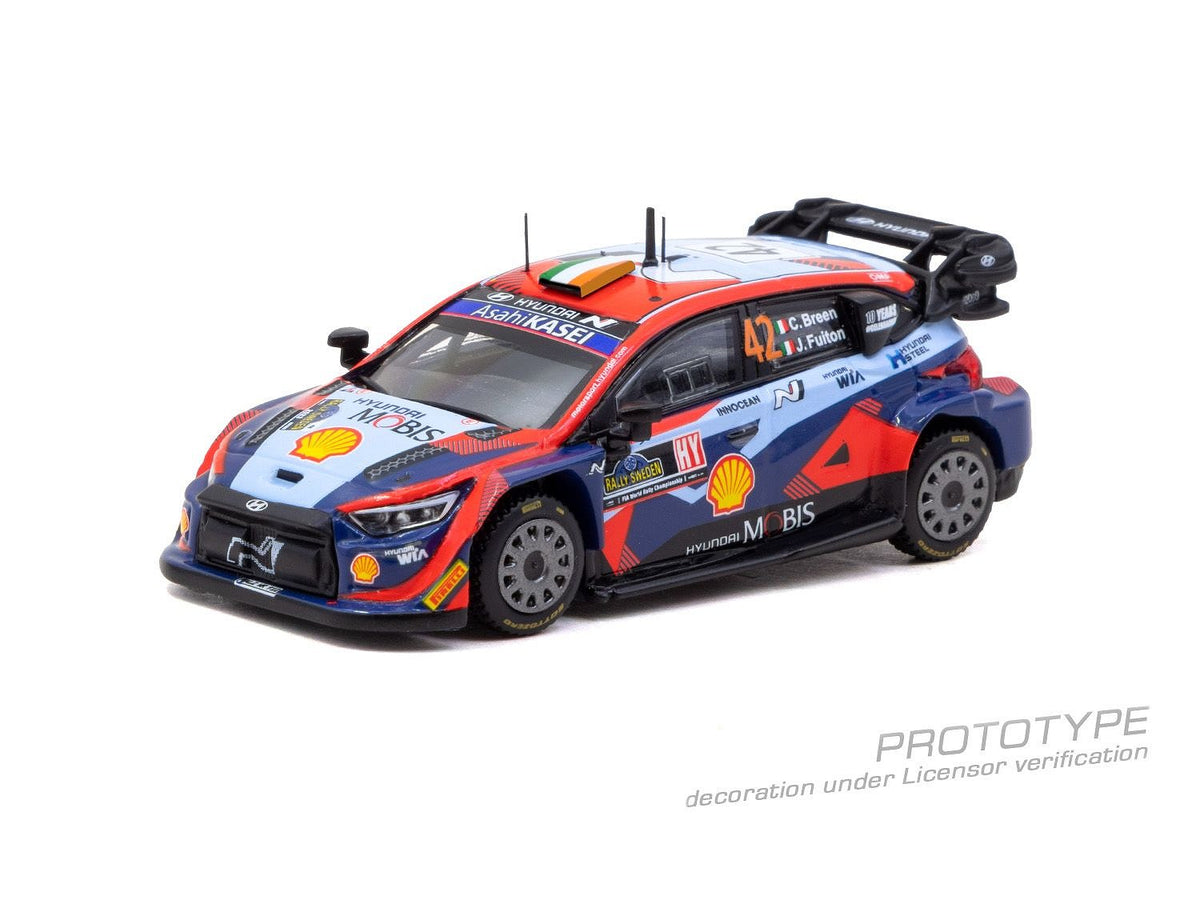 ＜予約商品＞1/64 Hyundai i20 N Rally1 Hybrid Rally Sweden 2023※2027年3月以後入荷予定