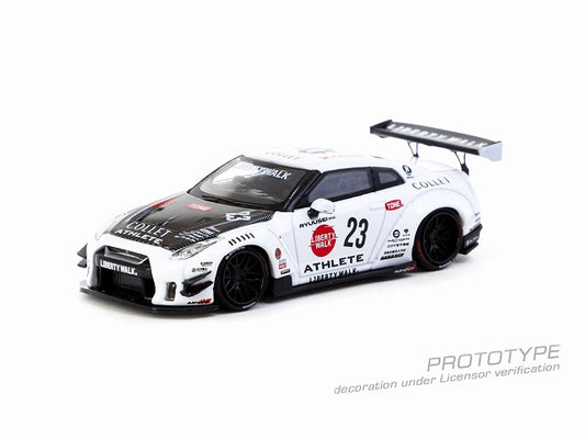 ＜予約商品＞1/64 LB-WORKS NISSAN GT-R R35 type 2 White ※2026年6月以後入荷予定