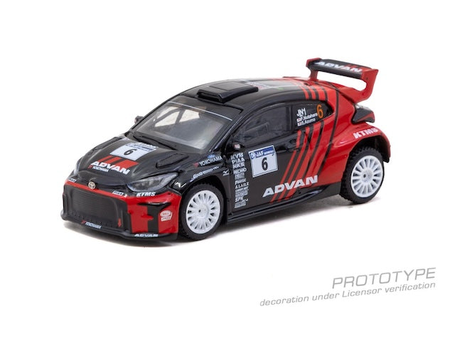 ＜予約商品＞1/64 Toyota GR Yaris Rally2 Japanese Rally Championship 2024 Fumio Nutahara / Shungo Azuma   ※2027年3月以後入荷予定